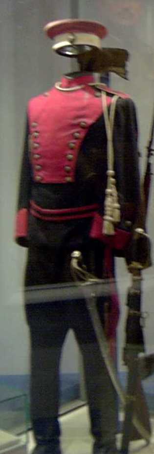 Dress uniform cavalry